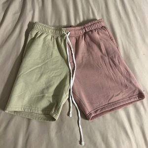 Two Toned Sweatshorts